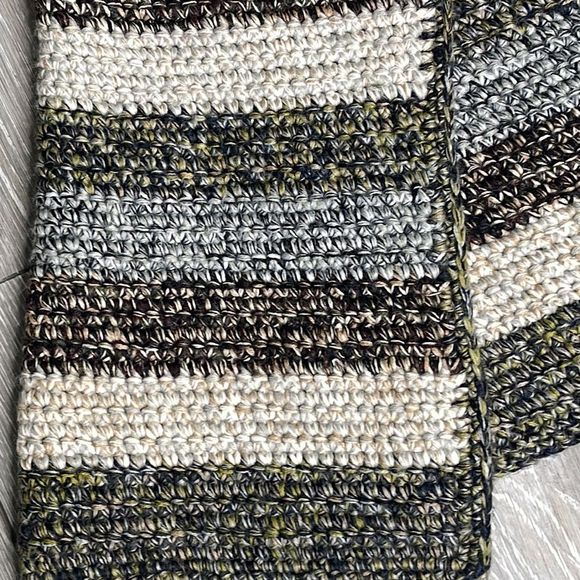 Stripe Knitted Double Tie Front Duster Cardigan - Picture 5 of 17